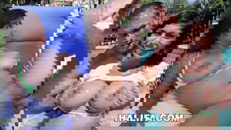 Mia Khalifa BG Poolside Sextape Video Leaks