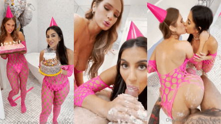 Sky Bri Birthday Threesome Video Leaked
